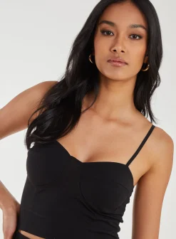 Basic Bustier Cropped Top
