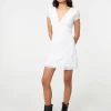 Cap Sleeve Lace Mini Dress