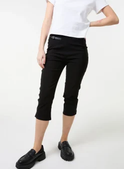 Capri Pants With Belts