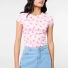 Cherry Gingham T-shirt
