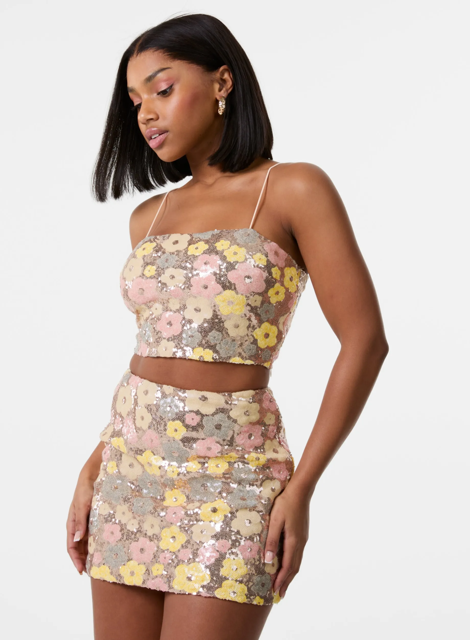 Daisy Sequin Top