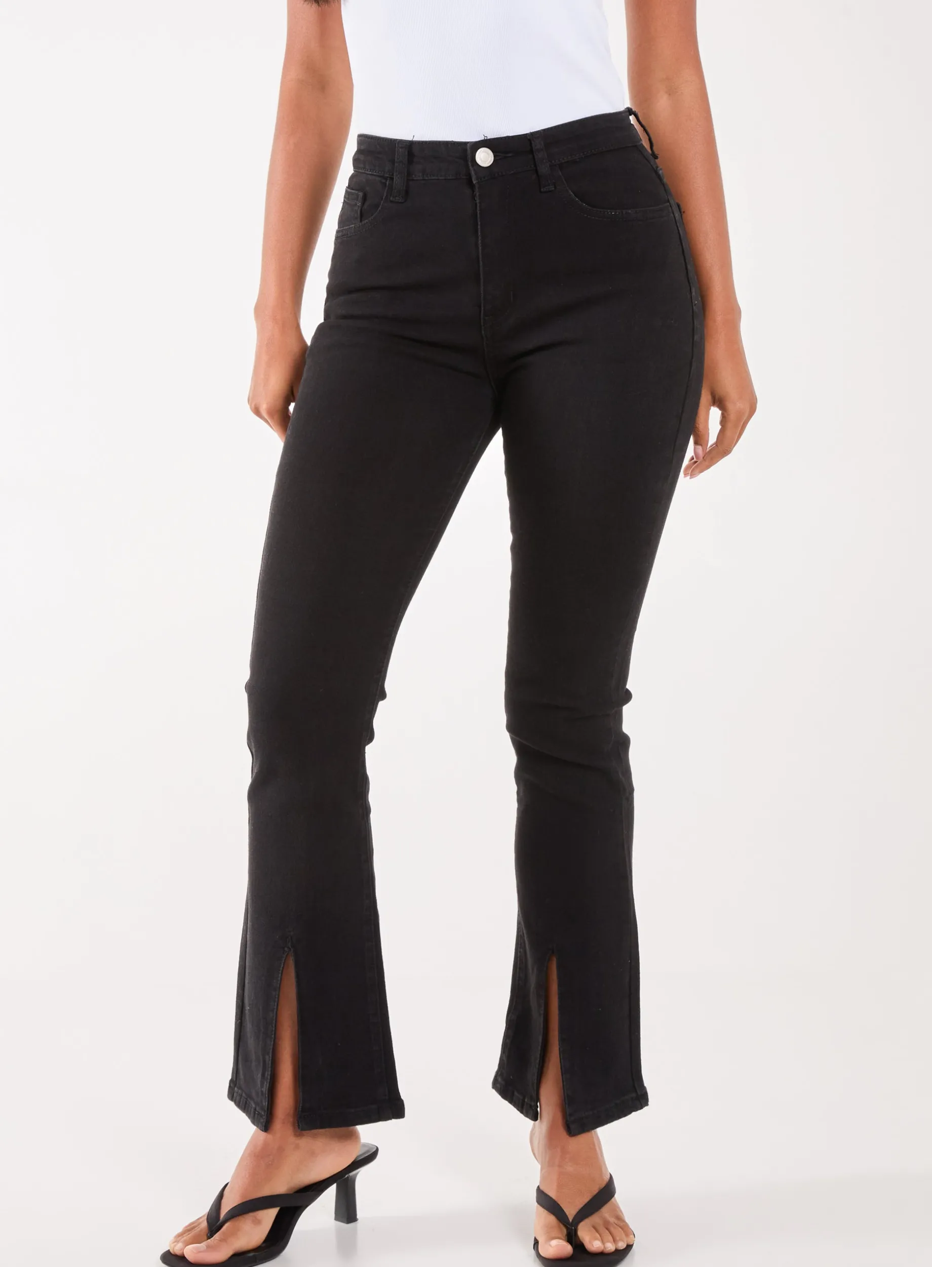 Flared Leg Jeans