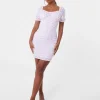 Floral Broderie Puff Sleeve Dress