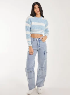 Fluffy Cropped jumper