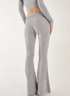 Fold Over Waist Lounge Flares
