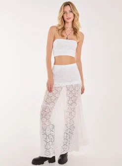 Lace Boob Tube