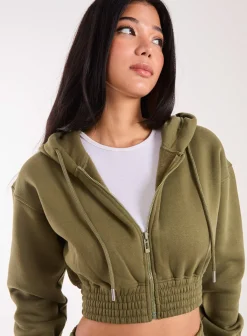 Long Sleeve Zip Up Hoodie
