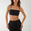 Metallic Crop Top