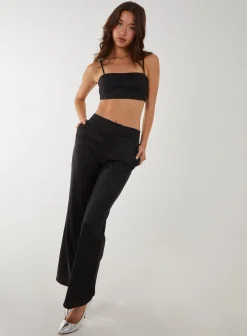 Metallic Crop Top