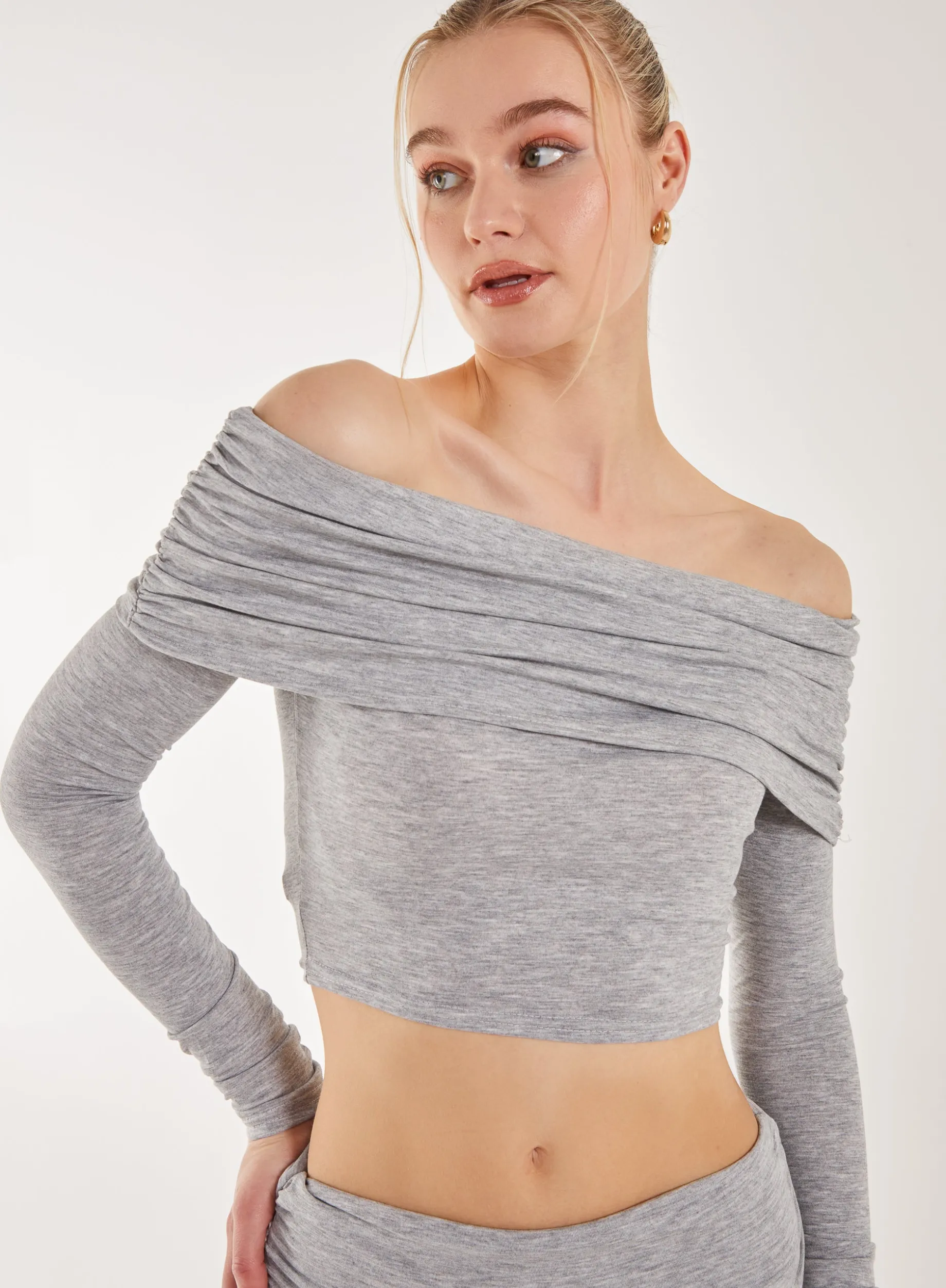 Off the Shoulder Lounge Top