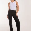 Pocket Detail Wide Leg Cargo Pants
