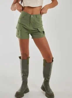 Pocket Front Cargo Shorts