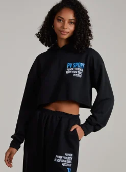 PV Sport Cropped Hoodie