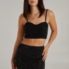 Rhinestone Corset Top