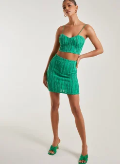 Ripple Mini Skirt