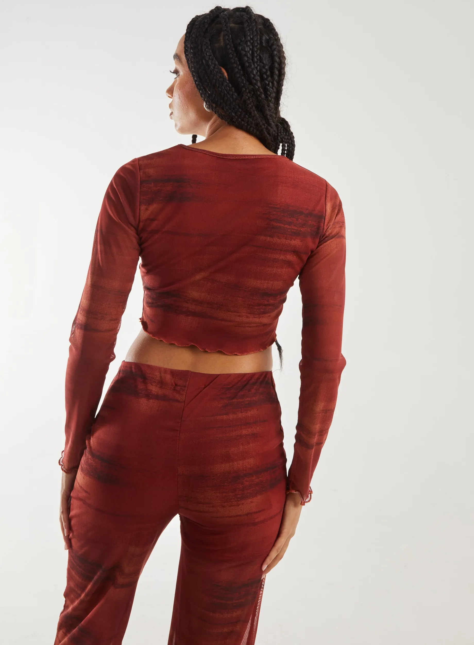 Saturn Long Sleeve Letterbox Top