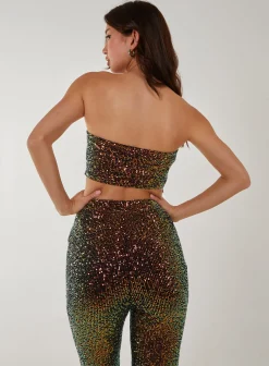 Sequin Corset Top