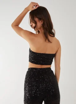 Sequin Corset Top