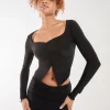 Slinky Ruched Butterfly Top