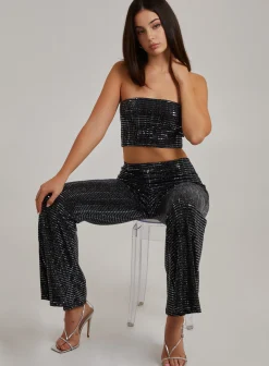 Sparkle Flared Trousers