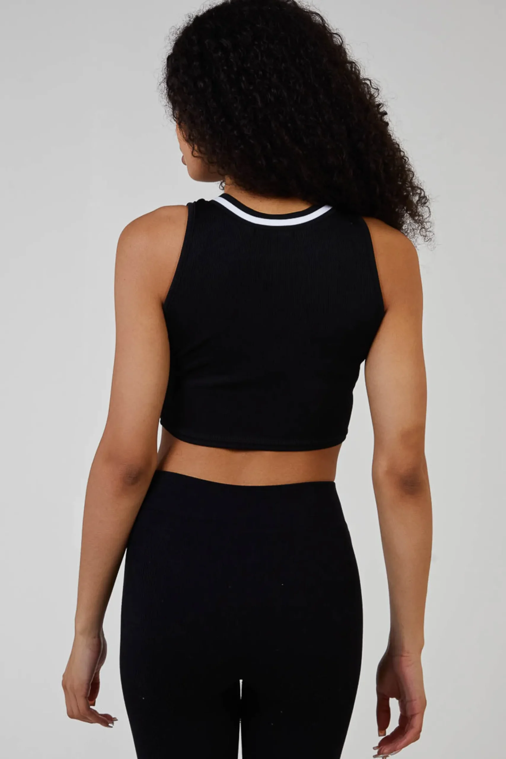 Sports Stripe Varsity Super Crop