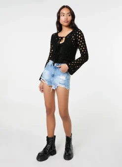 Tie Front Cardigan
