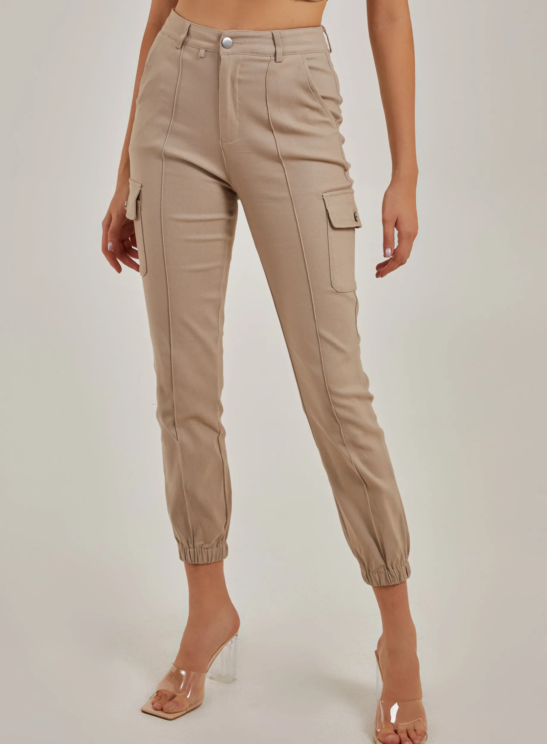 Utility Stretch Cargo Trousers