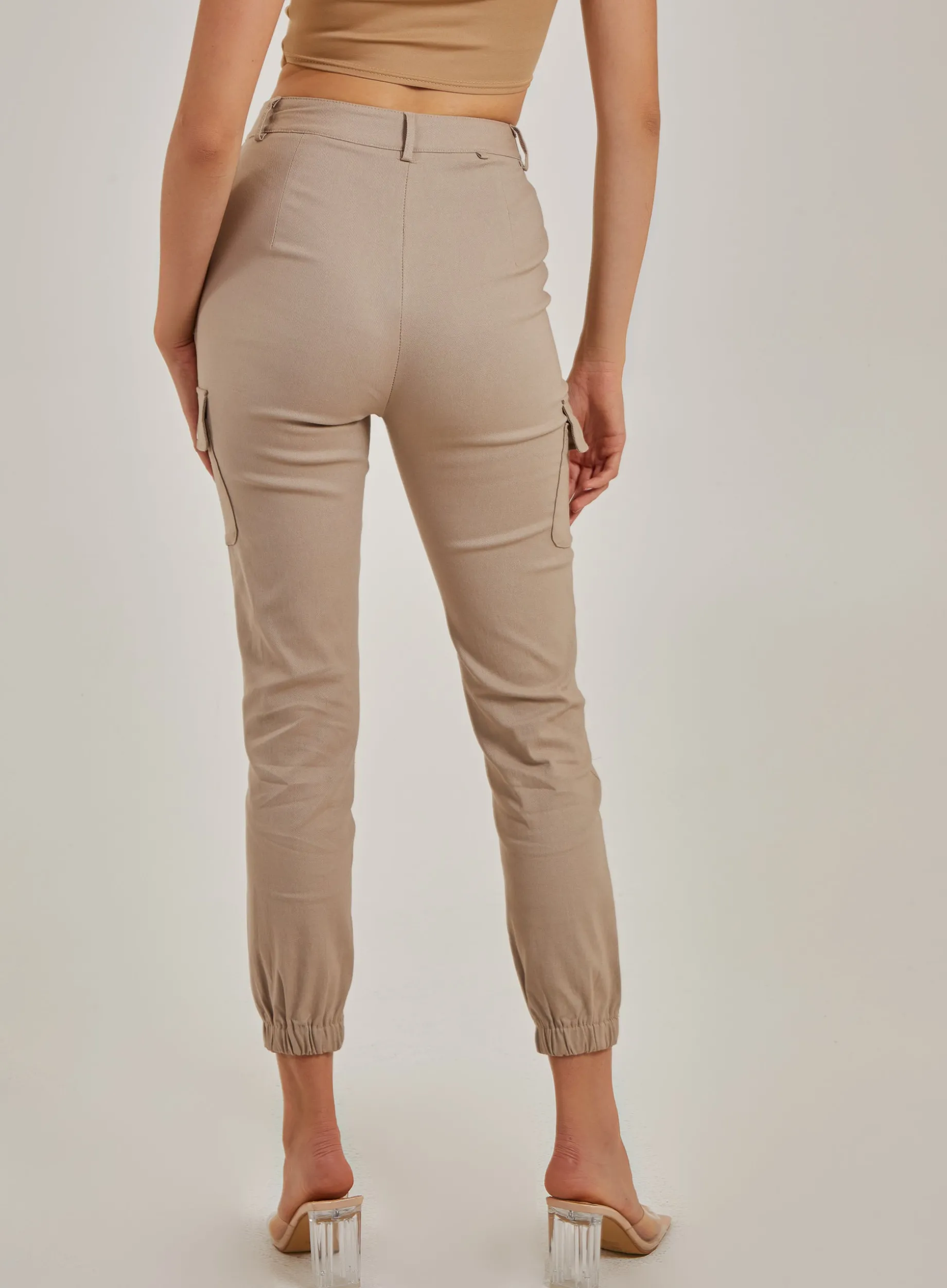 Utility Stretch Cargo Trousers