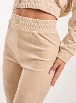 Velour Flare Joggers