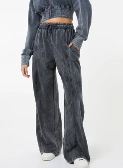 Wash Wide Leg Trousers