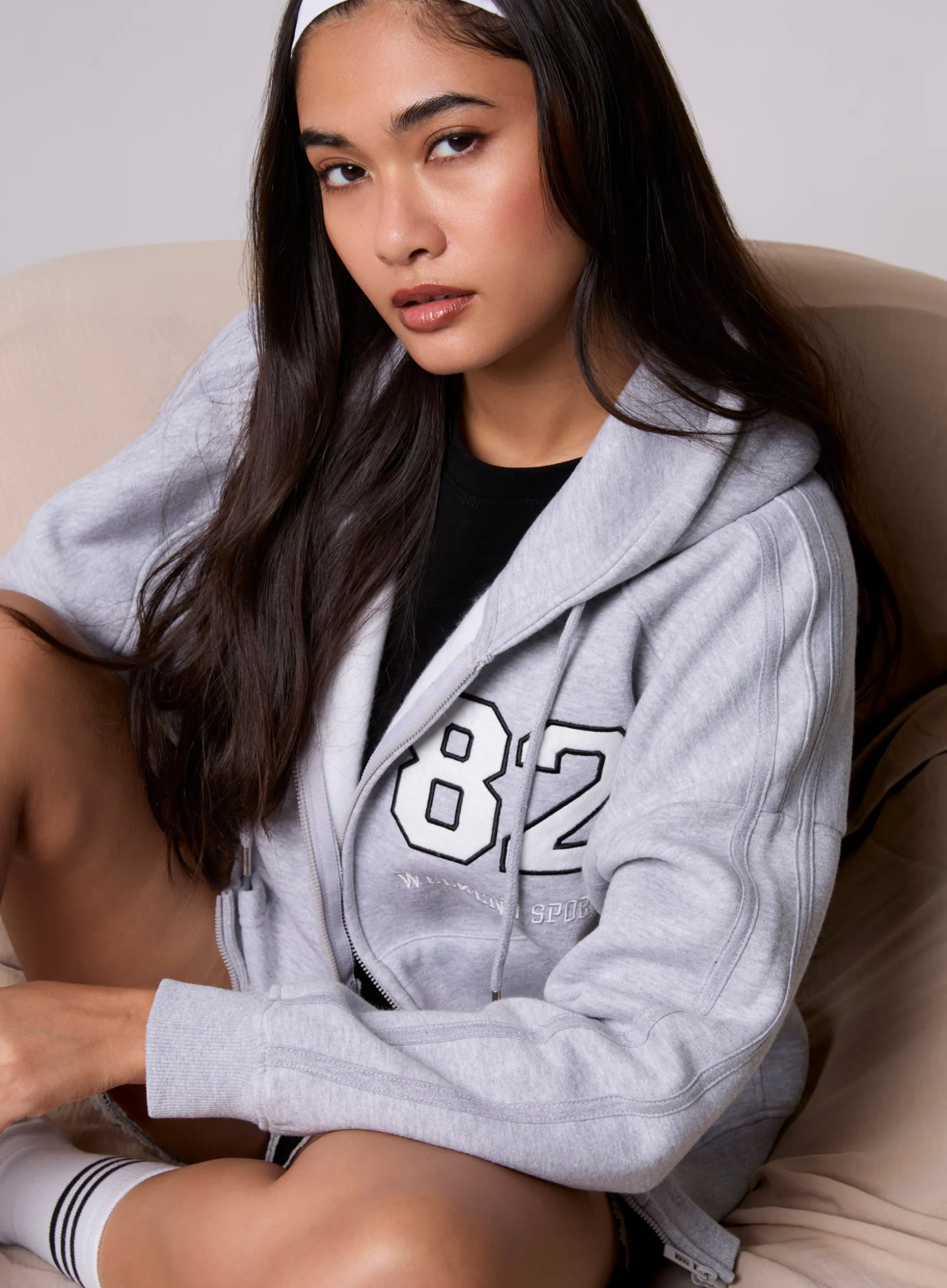 Weekend Sport Zip Up Hoodie