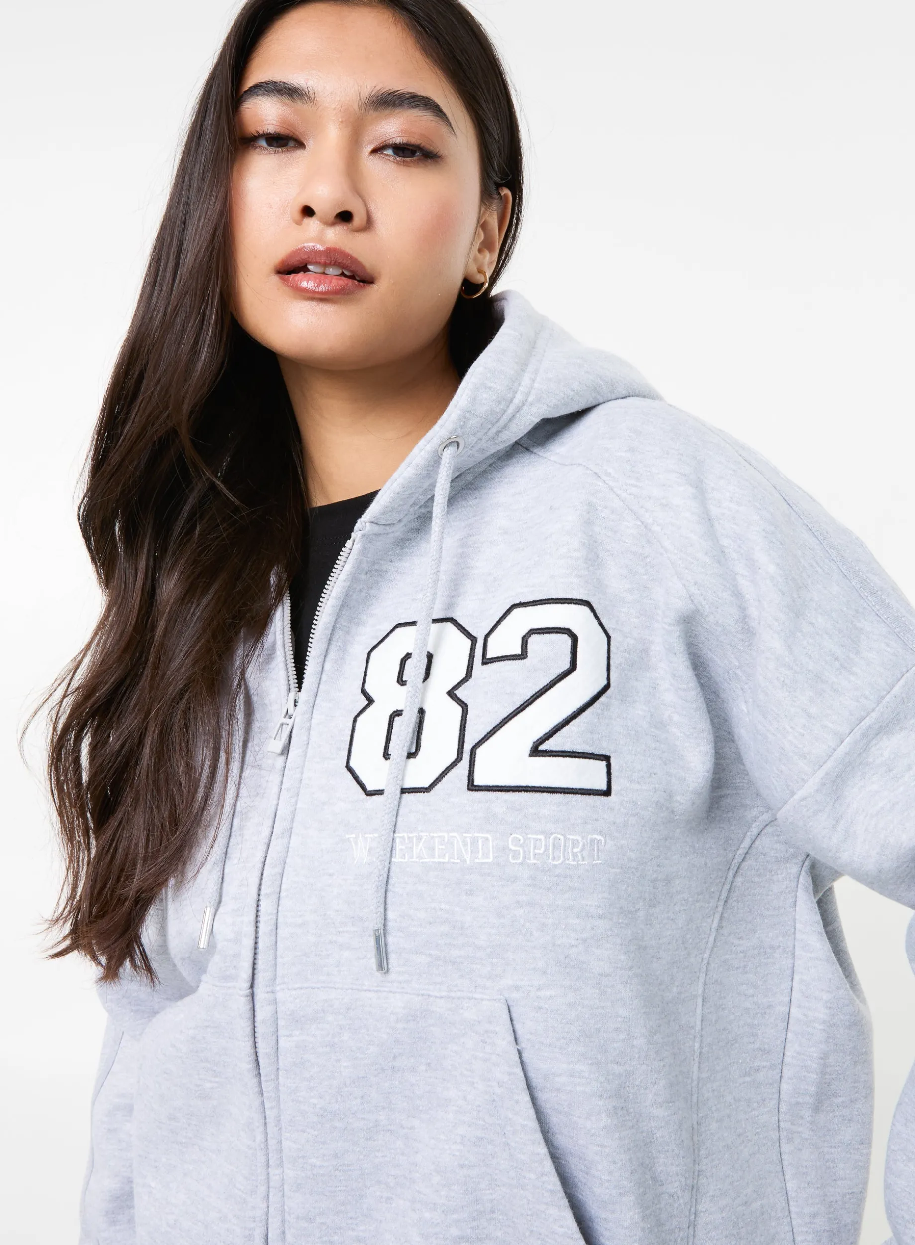 Weekend Sport Zip Up Hoodie