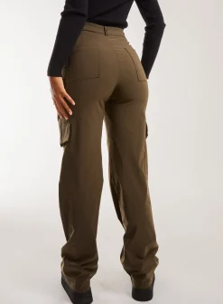 Wide Leg Pocket Cargo Pants